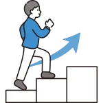 Step Up Male SVG Icon